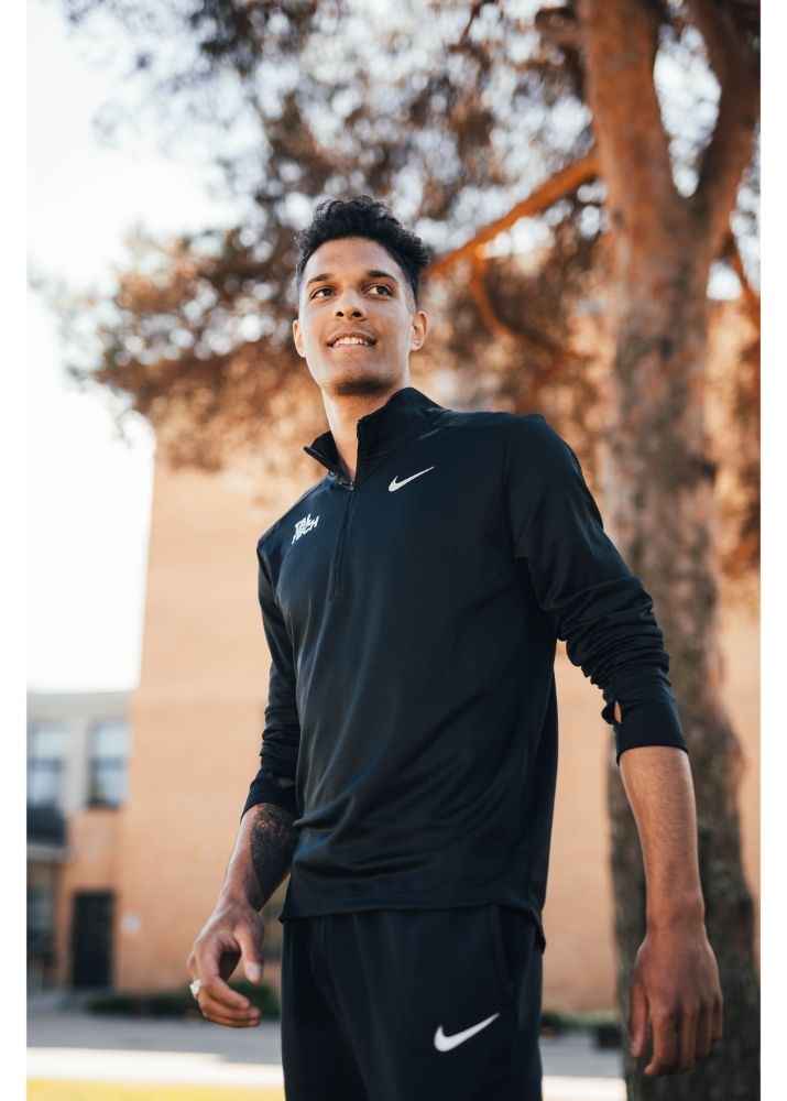Nike black running shirt for men