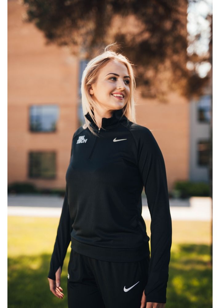 Nike black running shirt for women