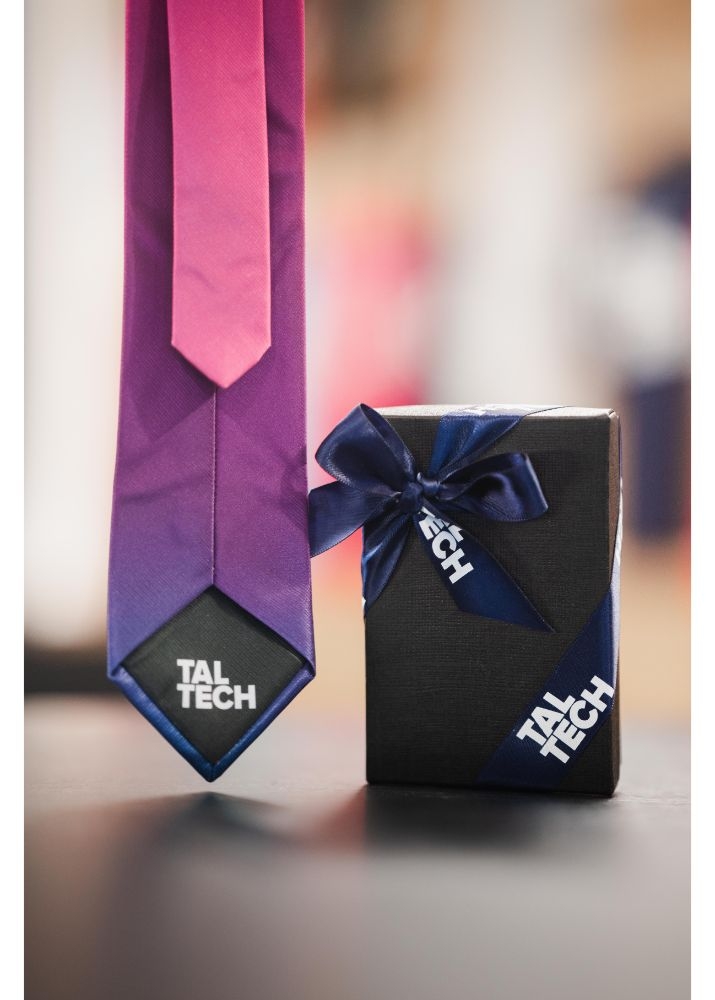 Tie in a gift box
