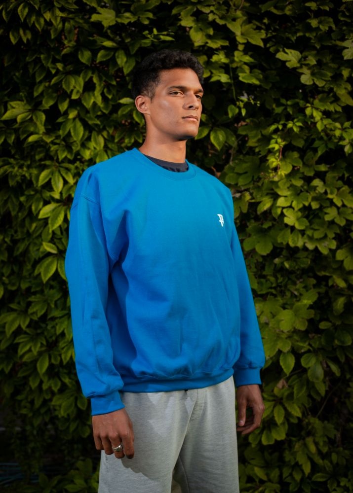 Light blue sweater without the hood TalTech epood