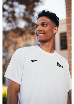 Nike white sports shirt for men