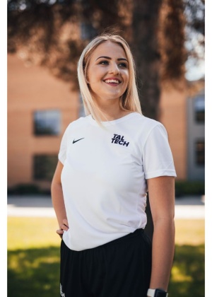 Nike white sports shirt for women