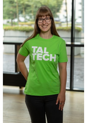 Light green T-shirt for women