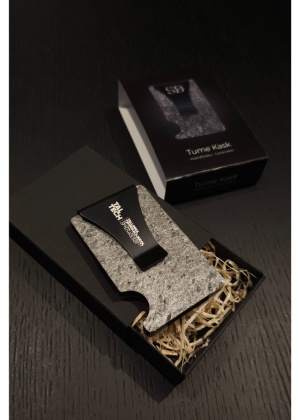 Card holder DARK BIRCH