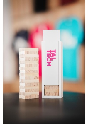 Tower building family game