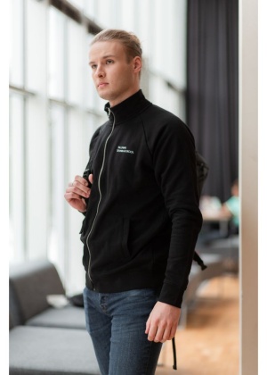 High collar and zippered sweater for men TEHNIKAÜLIKOOL