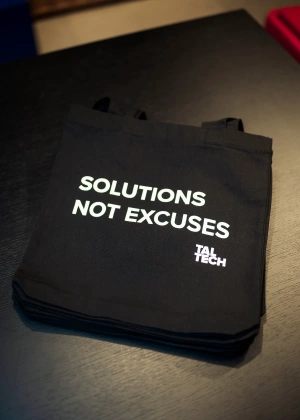 Tote bag "SOLUTIONS NOT EXCUSES"