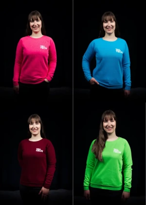 Hoodless sweatshirt for women (JN)