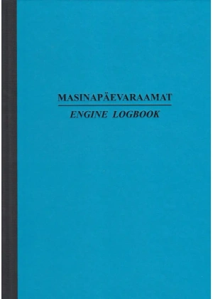 MASINAPÄEVARAAMAT / ENGINE LOGBOOK
