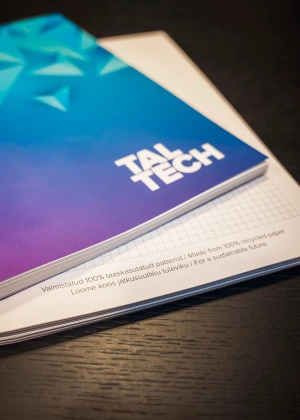 Notebook with grid A4