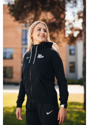 Nike black sweater for women