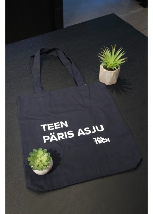 Riidest kott "TEEN PÄRIS ASJU"